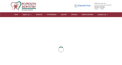 Desktop Screenshot of plymouthdentistry.com